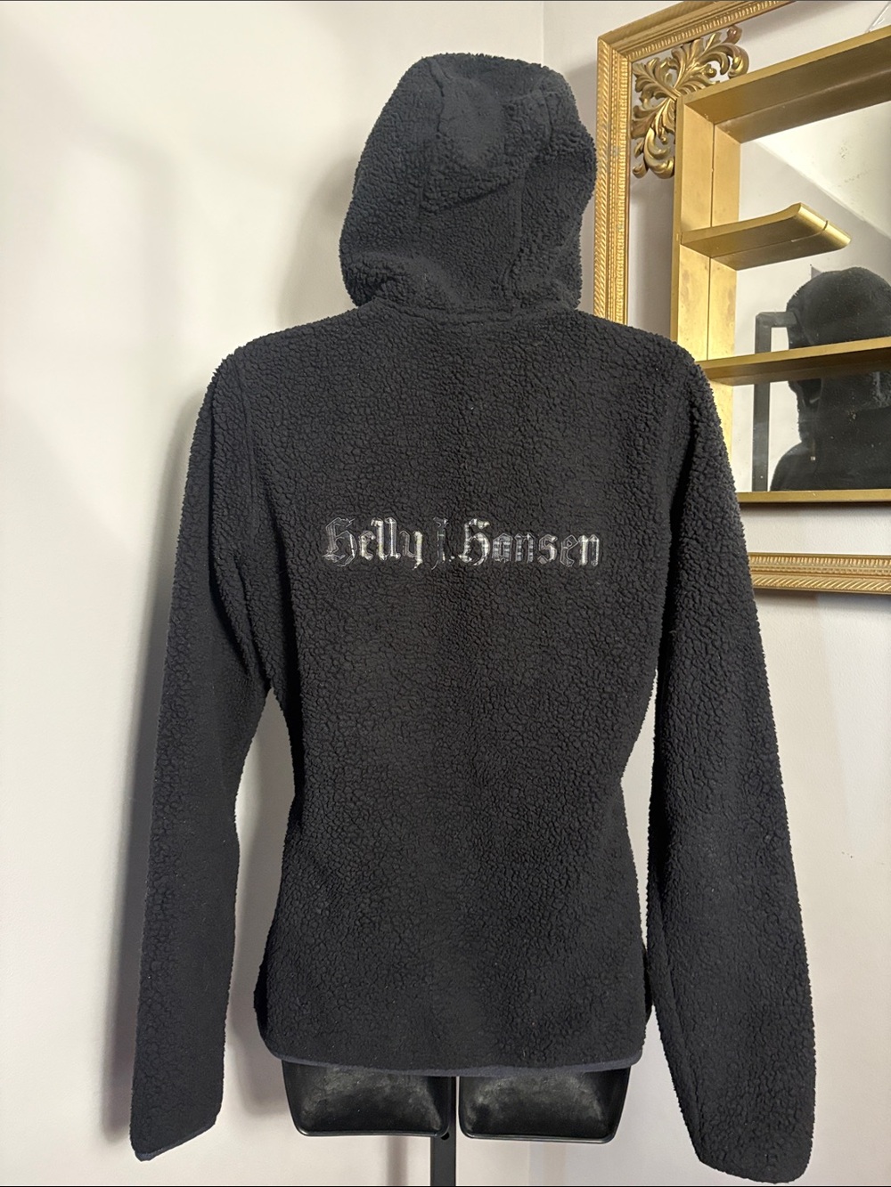 Helly Hansen Medium Black Fleece Sherpa Hooded Jacket